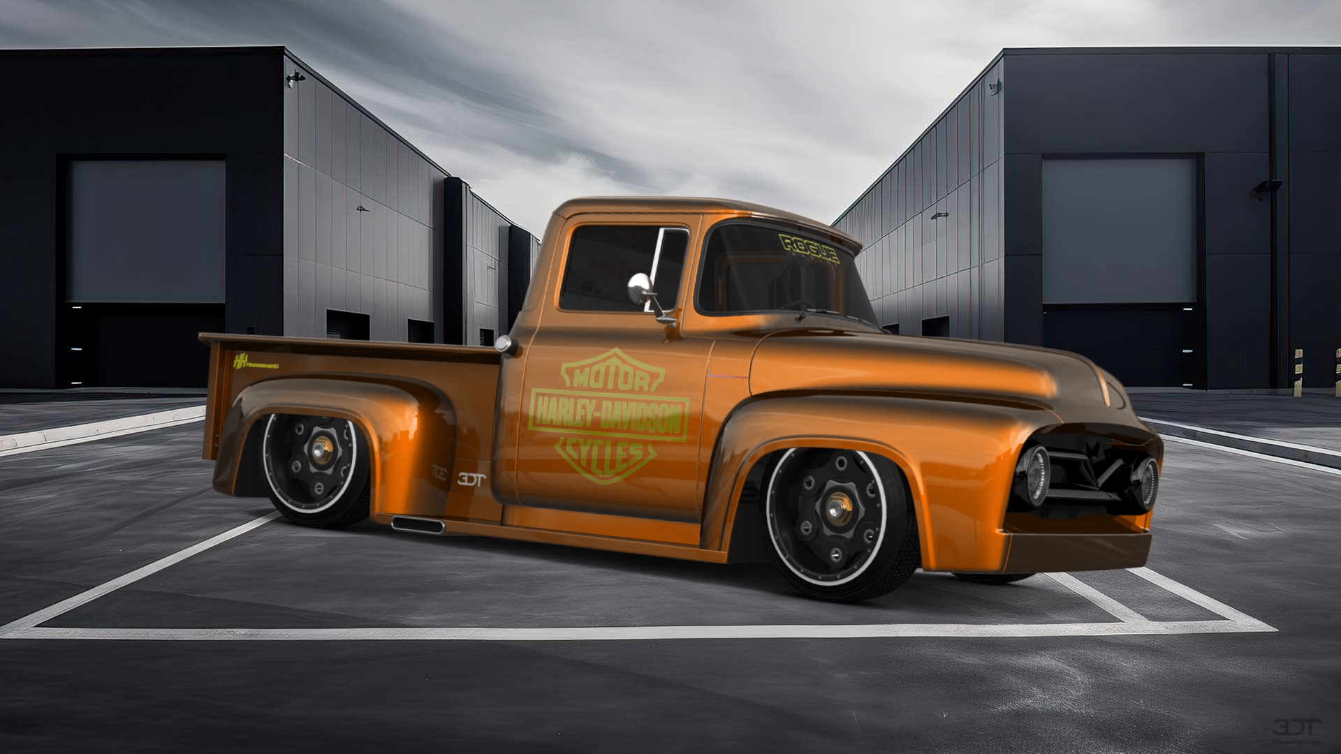 Ford F-100 2 Door truck 1956 tuning