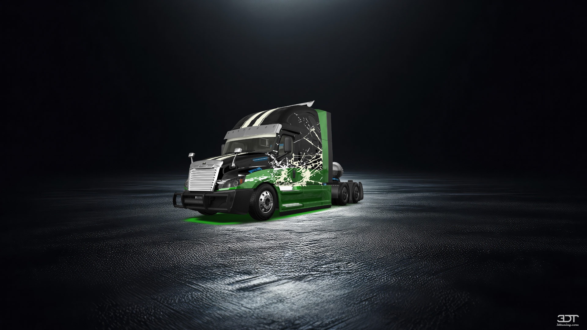 Freightliner Cascadia Sleeper Cab Truck 2018 tuning