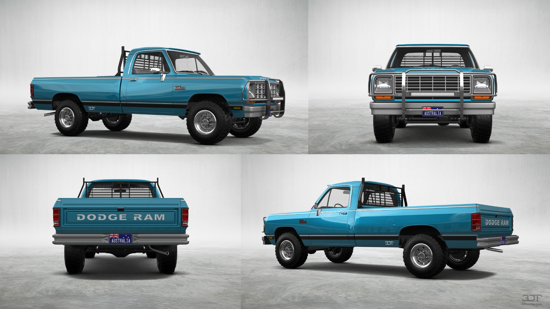 Dodge Ram 250 Regular Cab 2 Door pickup truck 1983