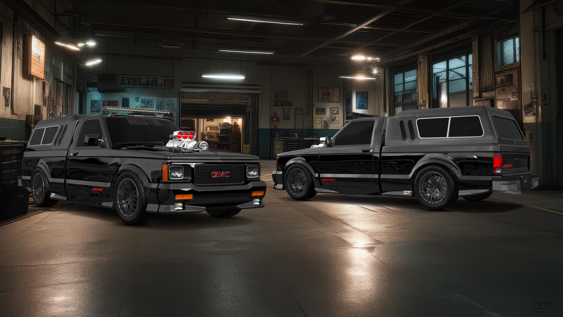 GMC Syclone 2 Door pickup truck 1991 tuning