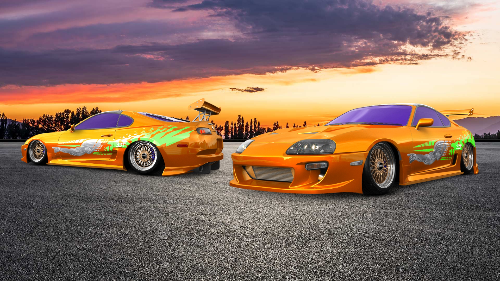 Toyota Supra 2 Door Coupe 2000 tuning