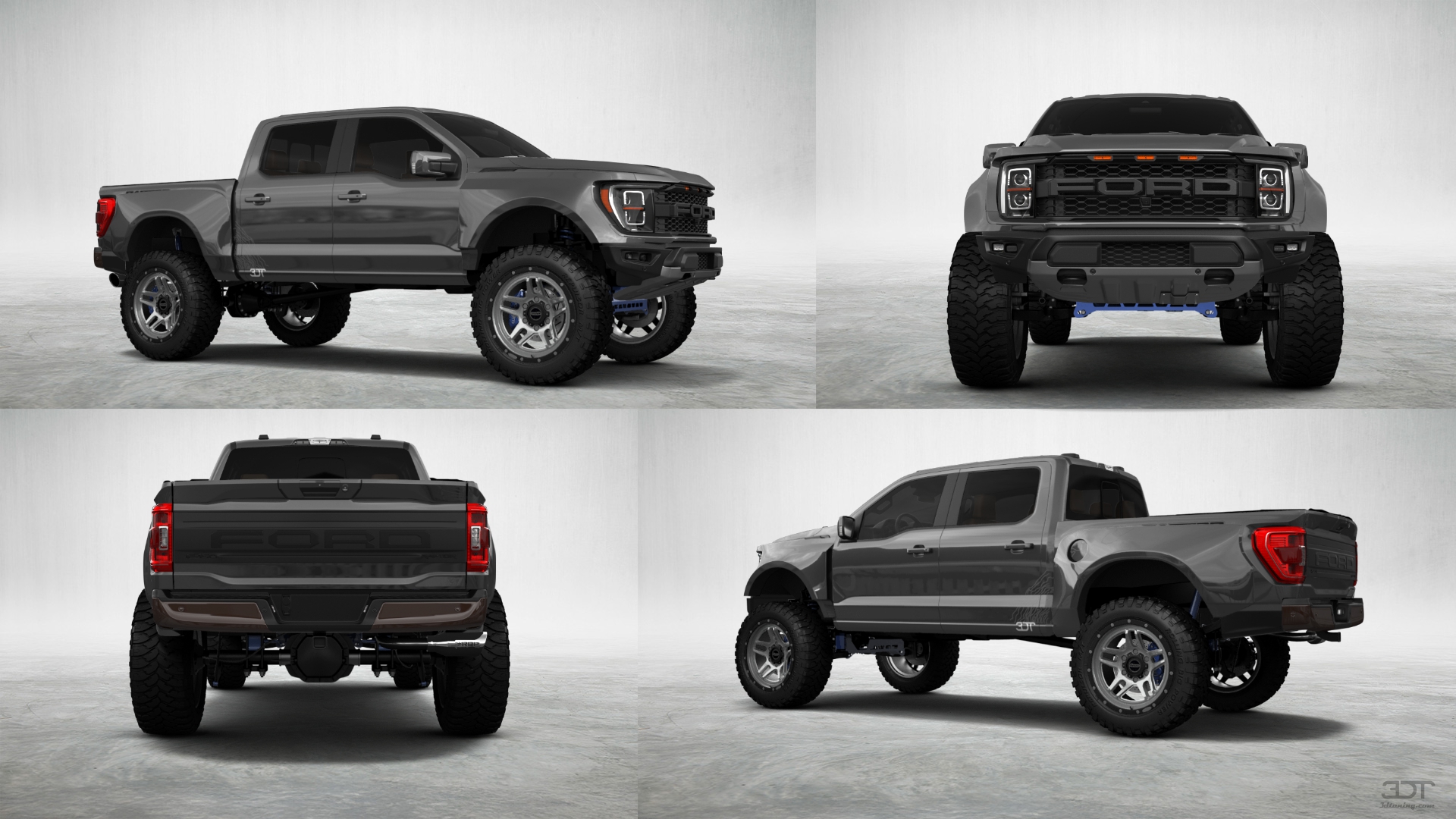 Ford F-150 Raptor 4 Door pickup truck 2021