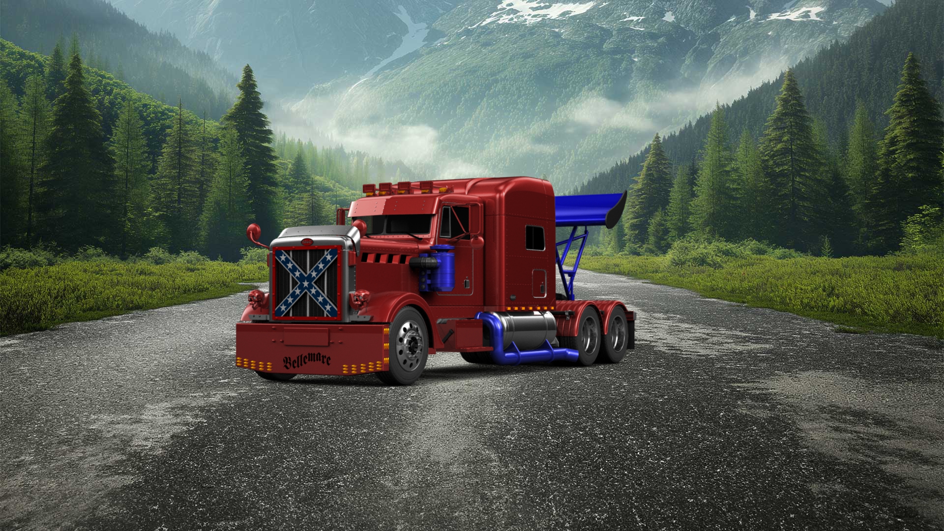 Peterbilt 359 Truck 1987