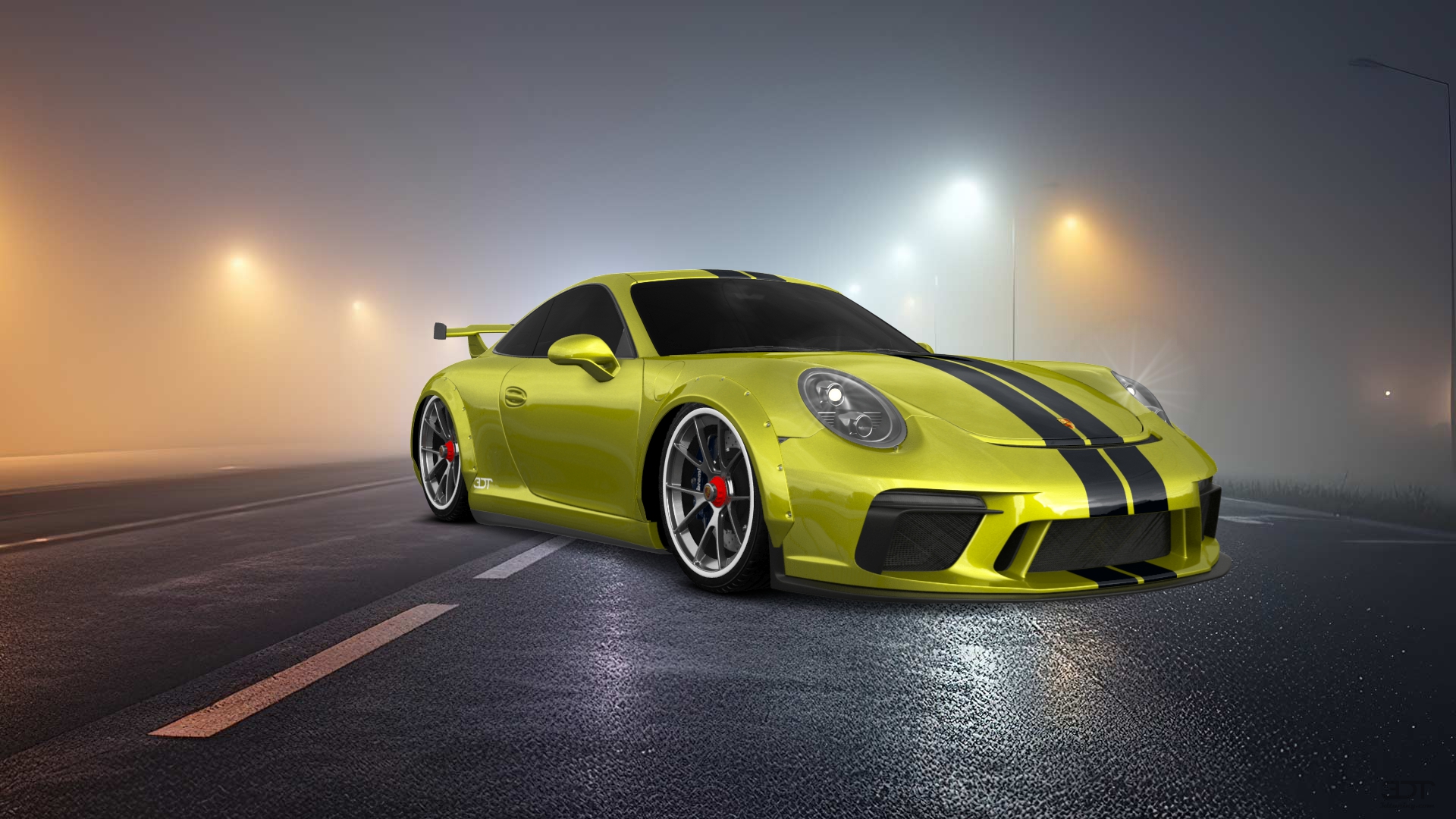 Porsche 911 Carrera 2 Door Coupe 2011 tuning