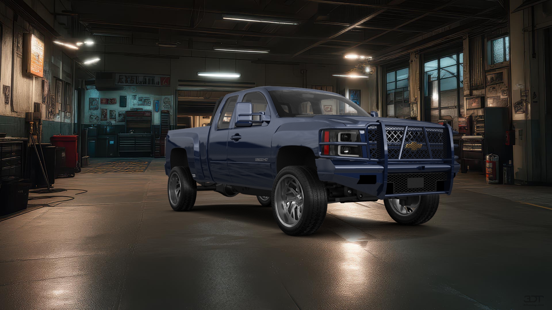 Chevrolet Silverado 2500 HD Extended Cab Pickup Truck 2007 tuning