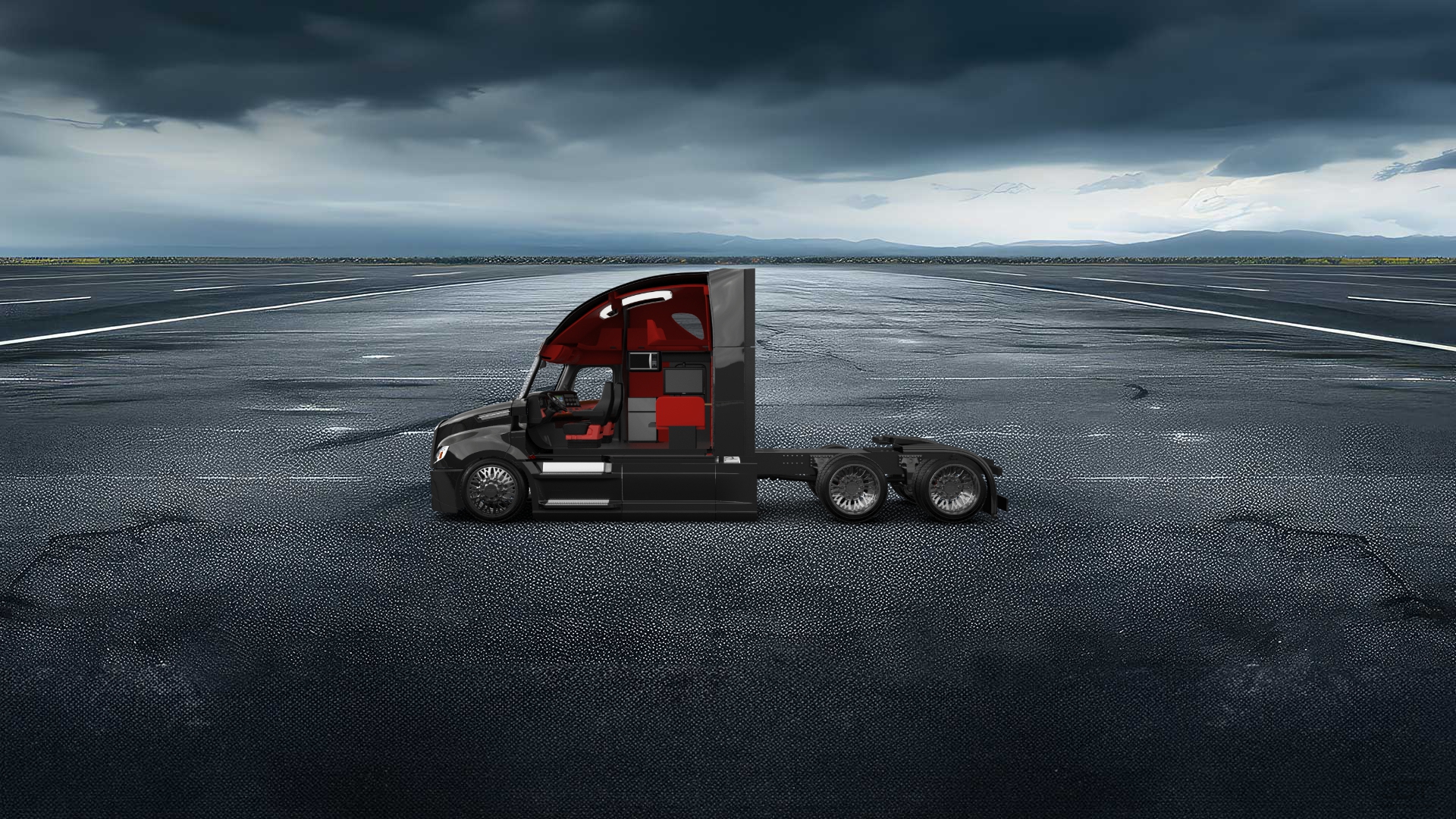 Freightliner Cascadia Sleeper Cab Truck 2018