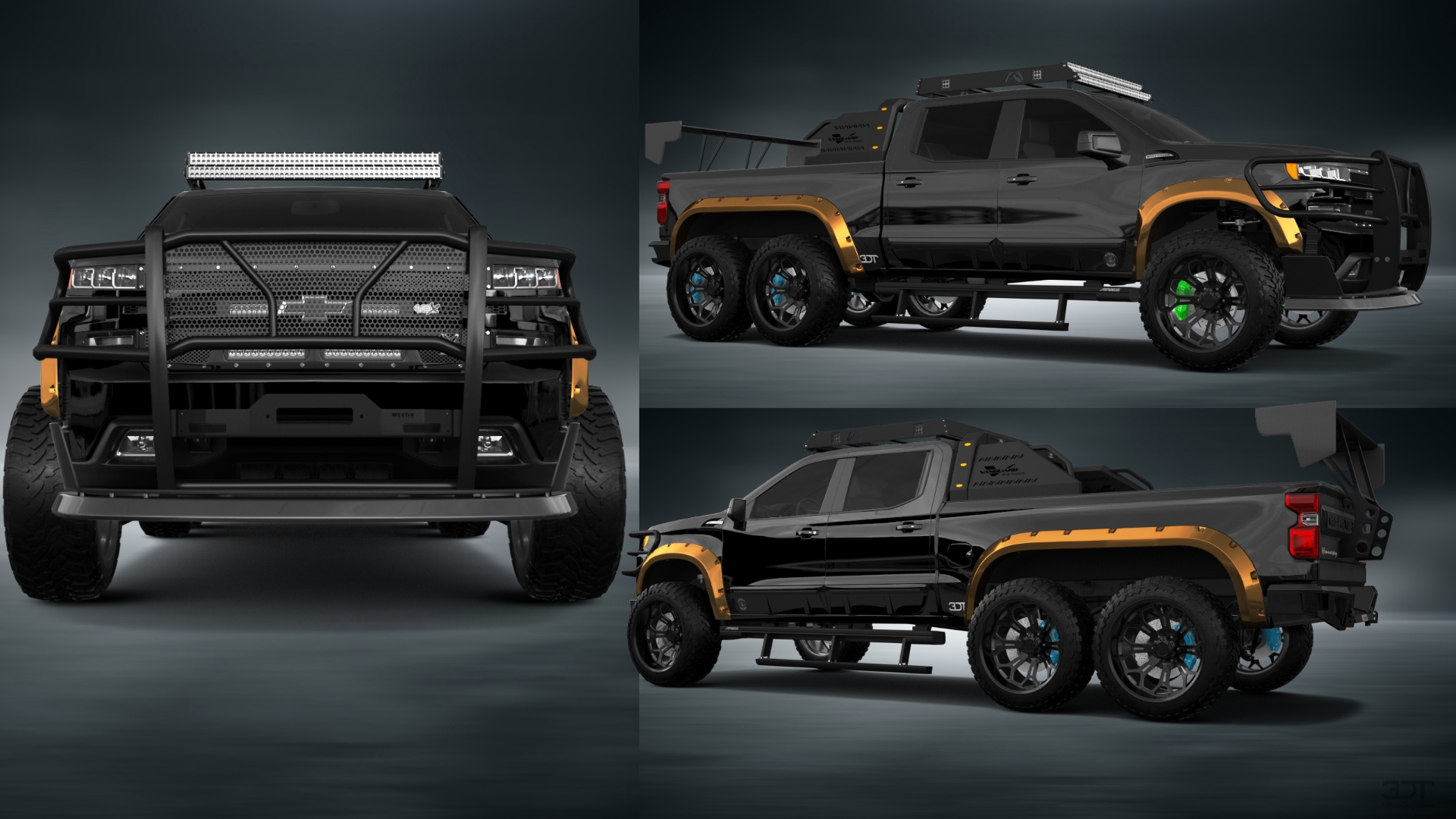 Chevrolet Silverado Hennessey Goliath 6X6 Truck 2020