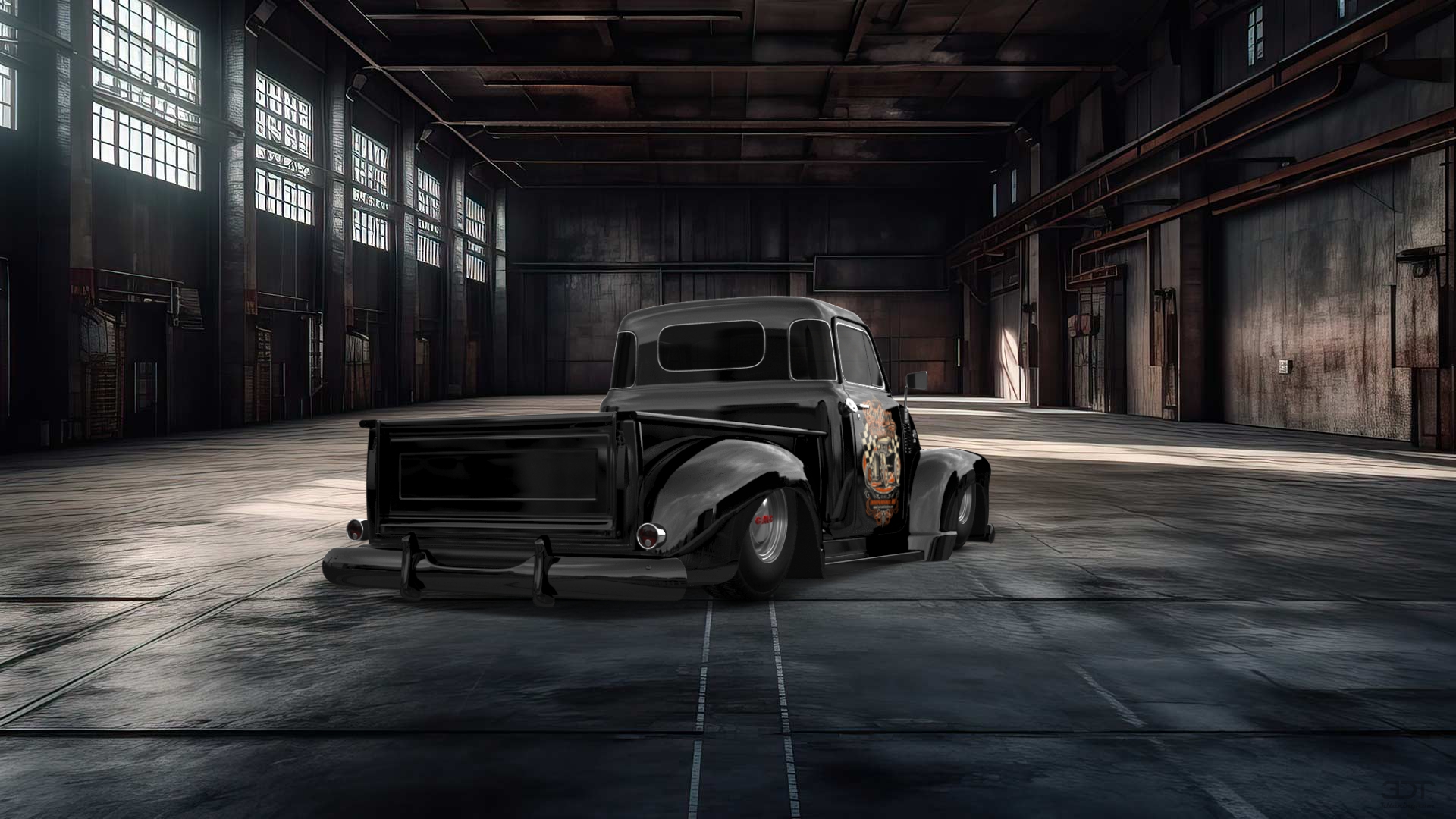 GMC 100 Stepside 2 Door pickup truck 1954