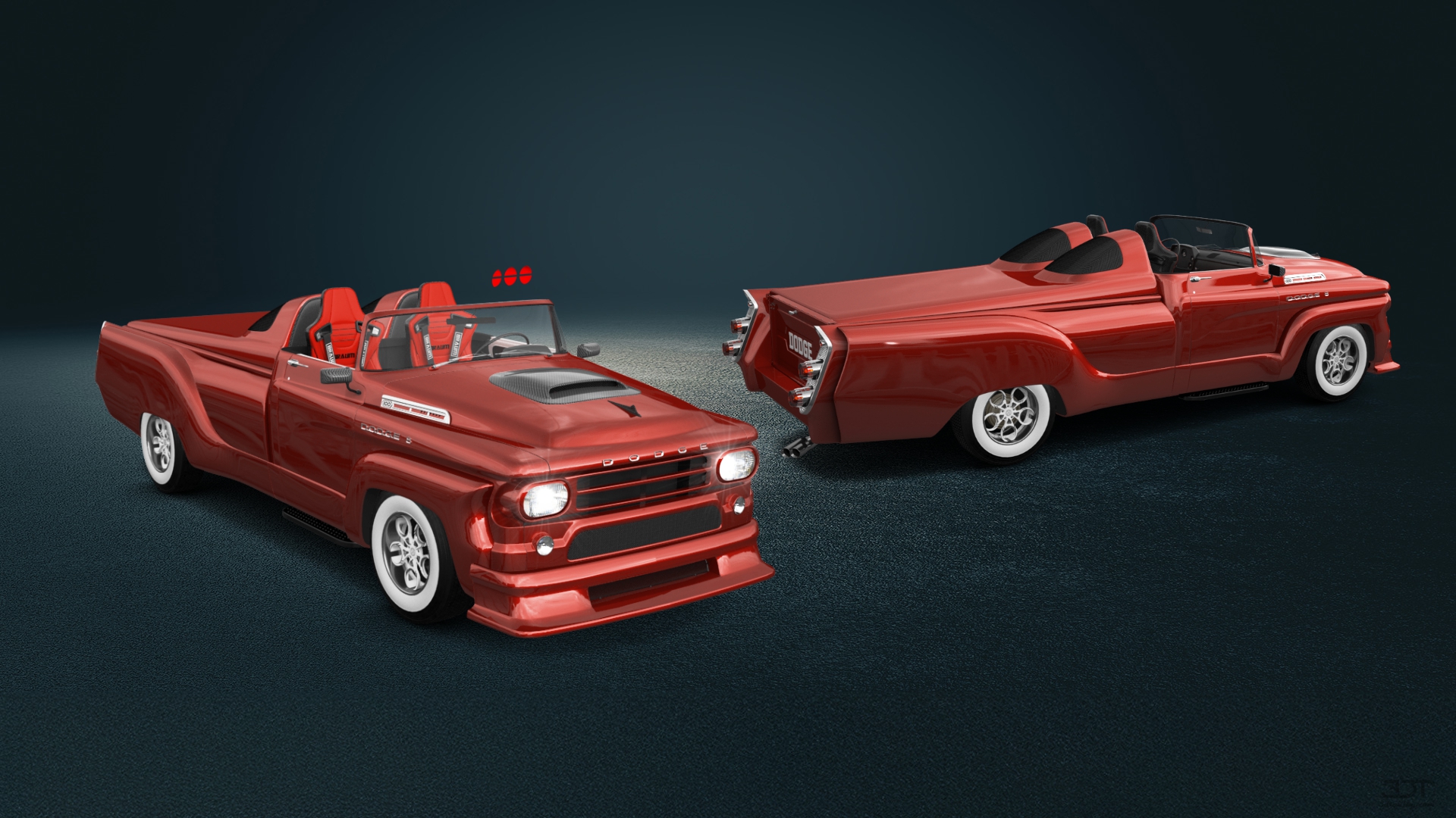 Dodge C series 2 Door pickup truck 1958 tuning