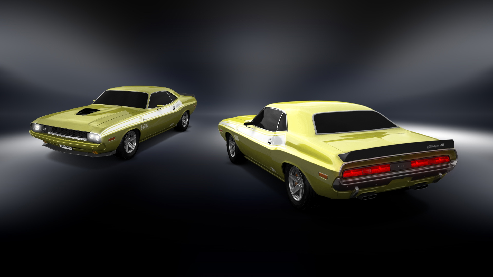 Dodge Challenger 1970 — featuring Trunk Lid, Headlights, Rear Bumper by ...