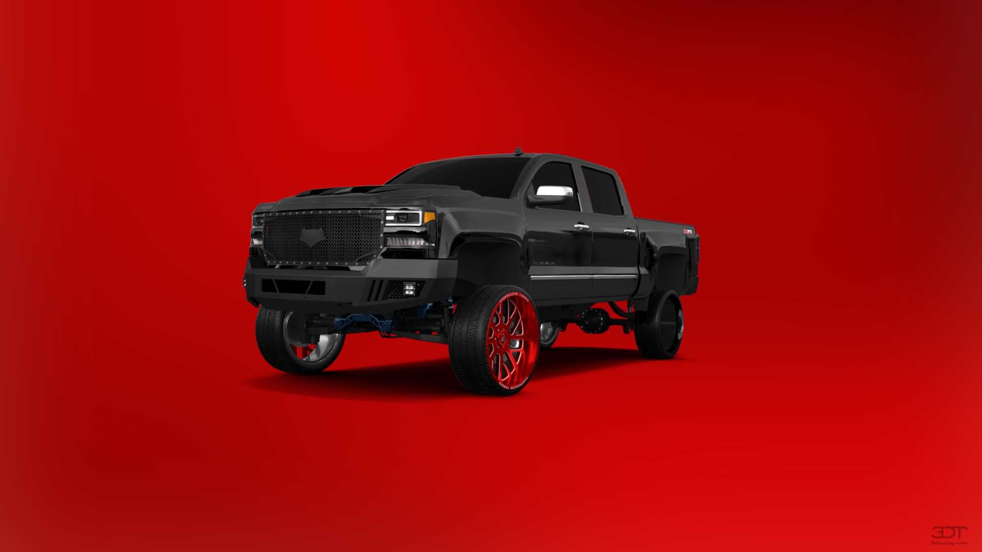 Chevrolet Silverado 1500 4 Door pickup truck 2016 tuning