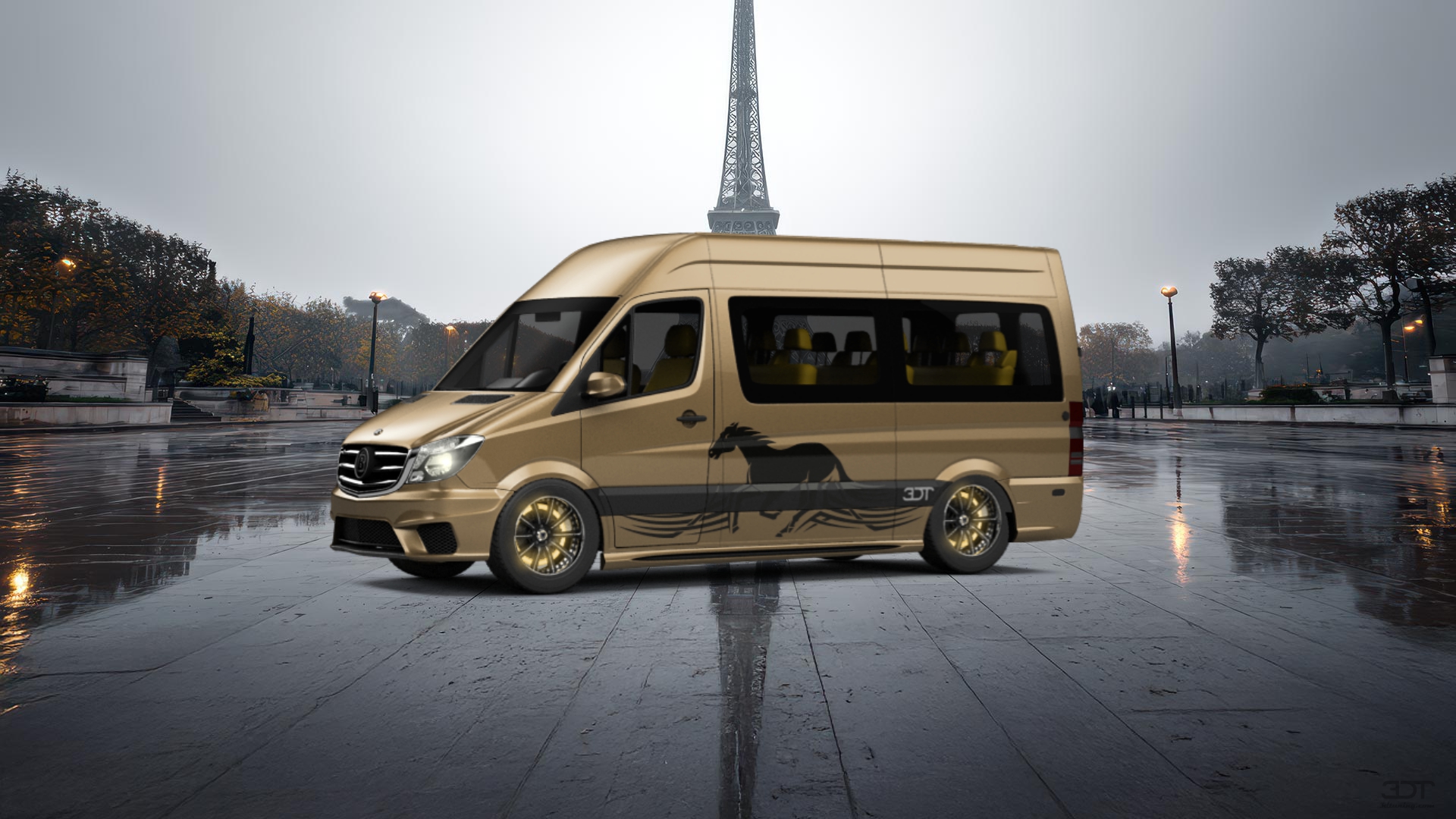 Mercedes Sprinter Passenger Van 2013 tuning