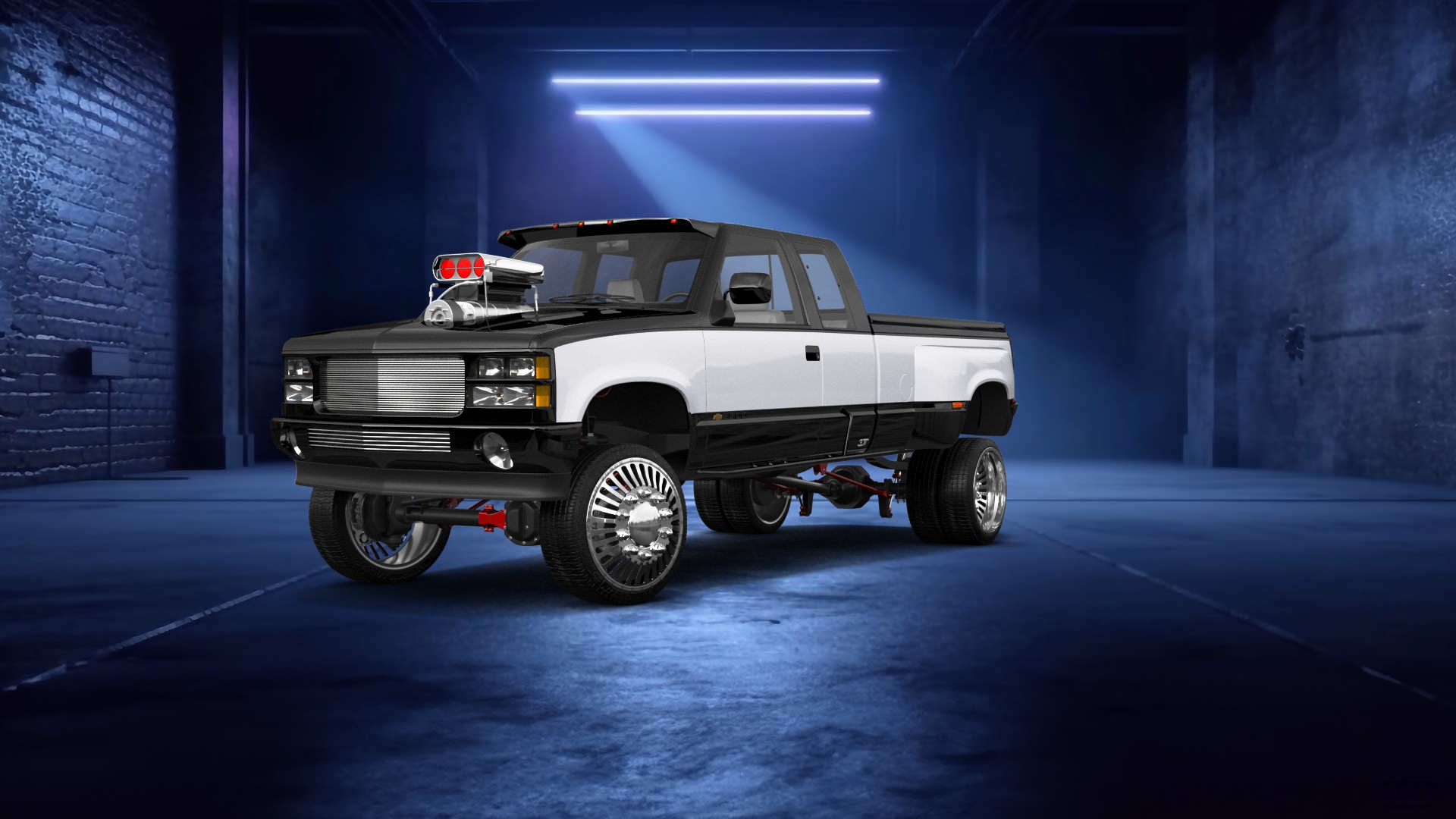 Chevrolet K3500 Extended Cab Pickup Truck 1988 tuning