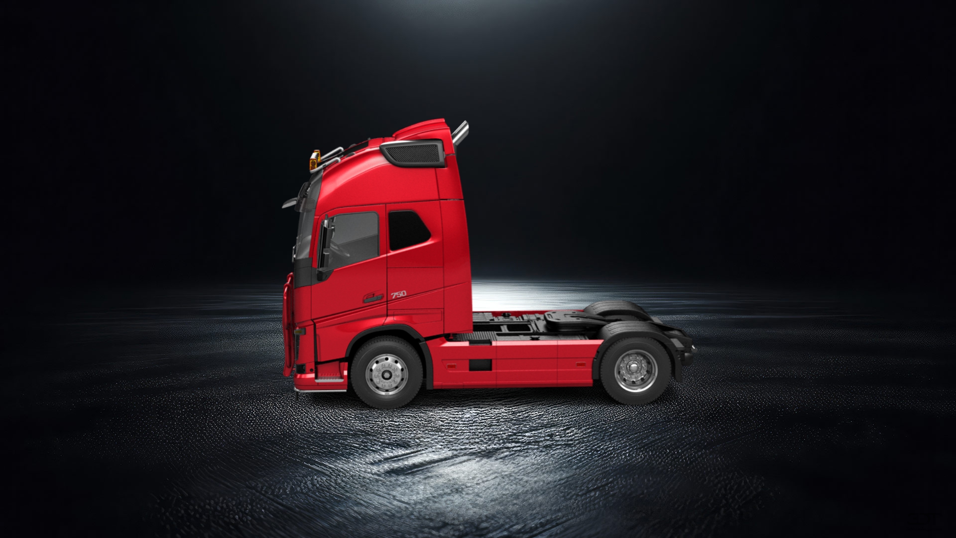 Volvo FH16 Globetrotter XL Cab Truck 2013 tuning