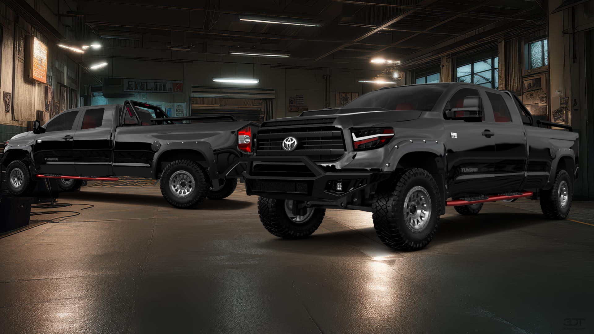 Toyota Tundra Double Cab 8ft box 4 Door Truck 2014 tuning