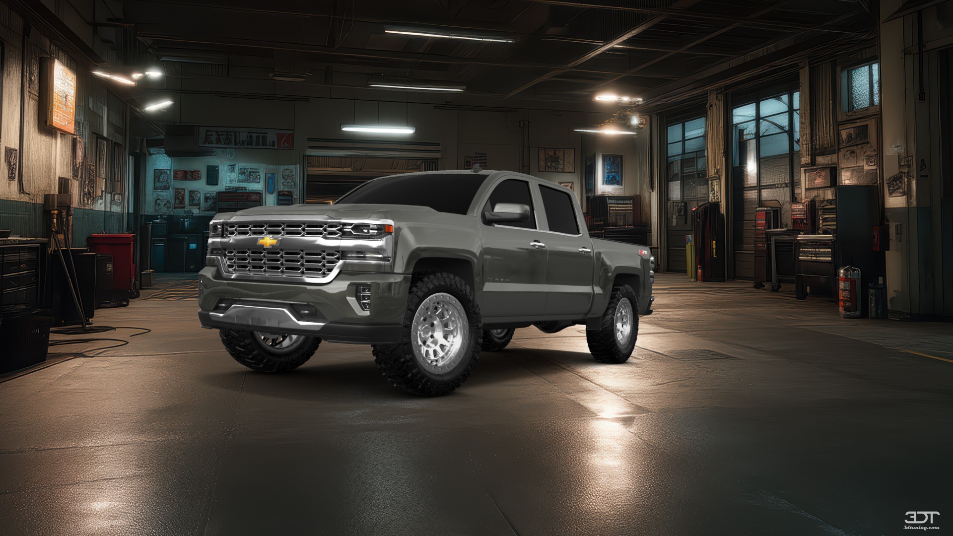 Chevrolet Silverado 1500 4 Door pickup truck 2016 tuning
