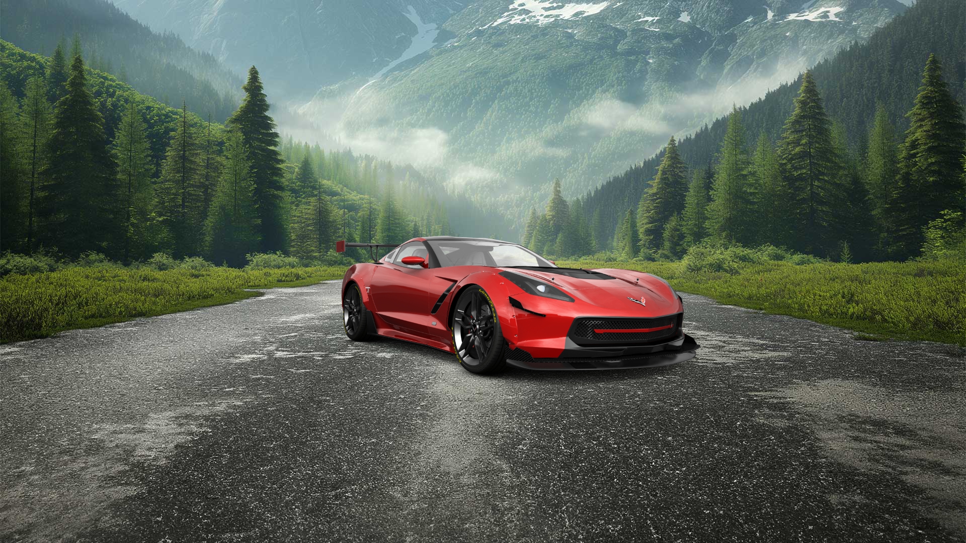 Chevrolet Corvette C7 2 Door Coupe 2015 tuning