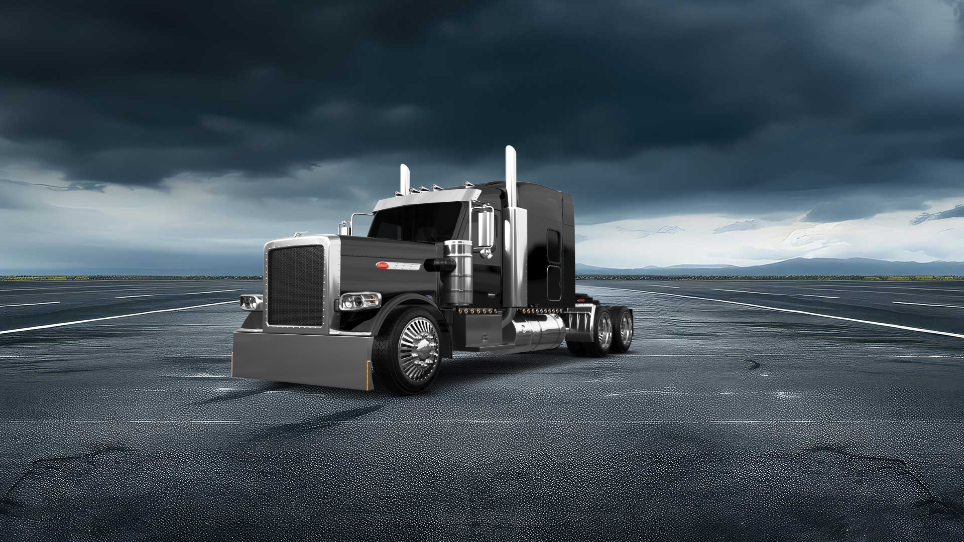 Peterbilt 589 Sleeper Cab Truck 2024 tuning