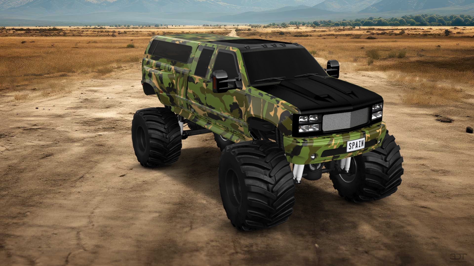 Chevrolet K3500 Extended Cab Pickup Truck 1988 tuning