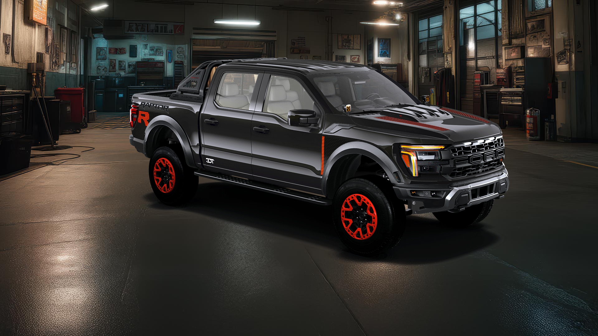 Ford F-150 Raptor 4 Door pickup truck 2024 tuning