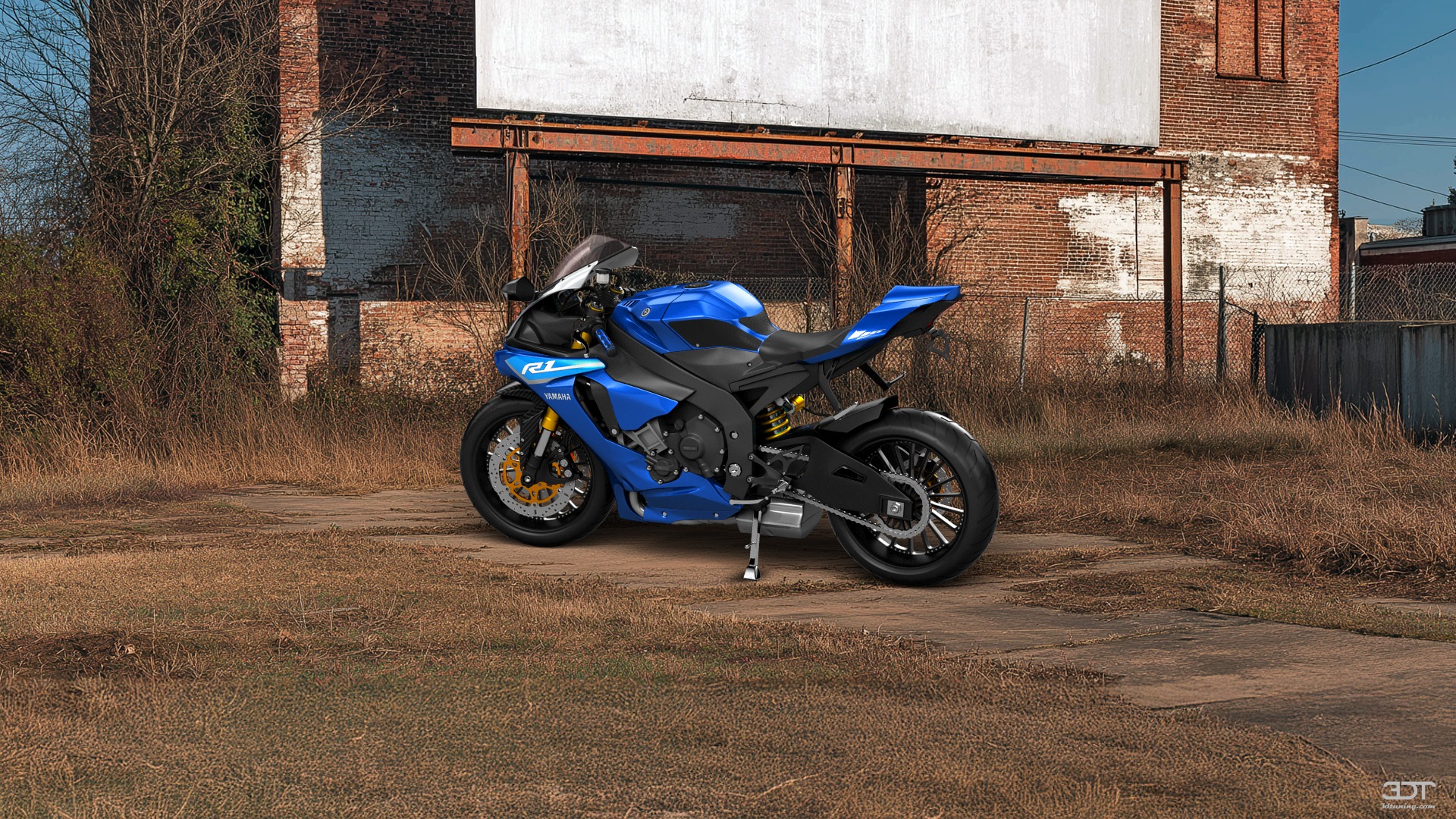 Yamaha YZF R1 Sport Bike 2015 tuning