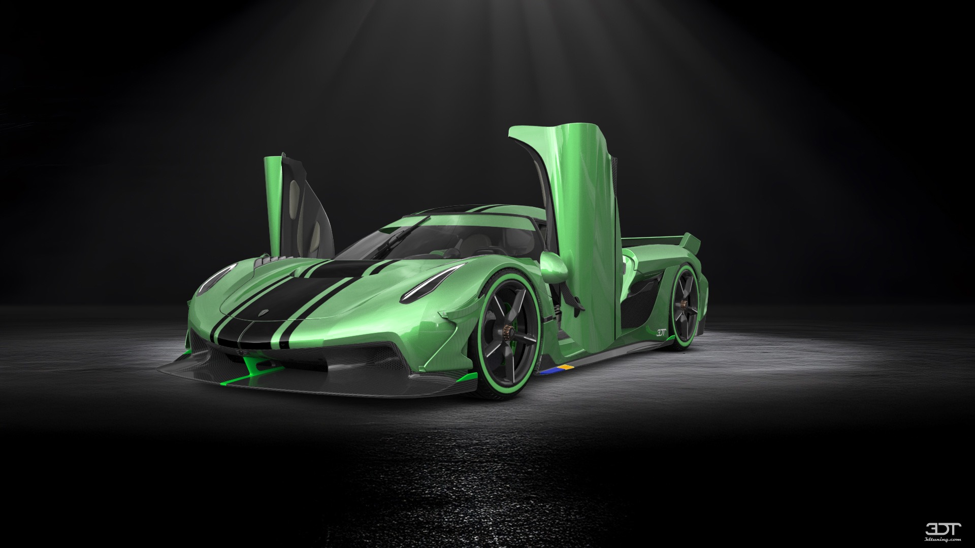 Koenigsegg Jesko 2 door targa top 2020