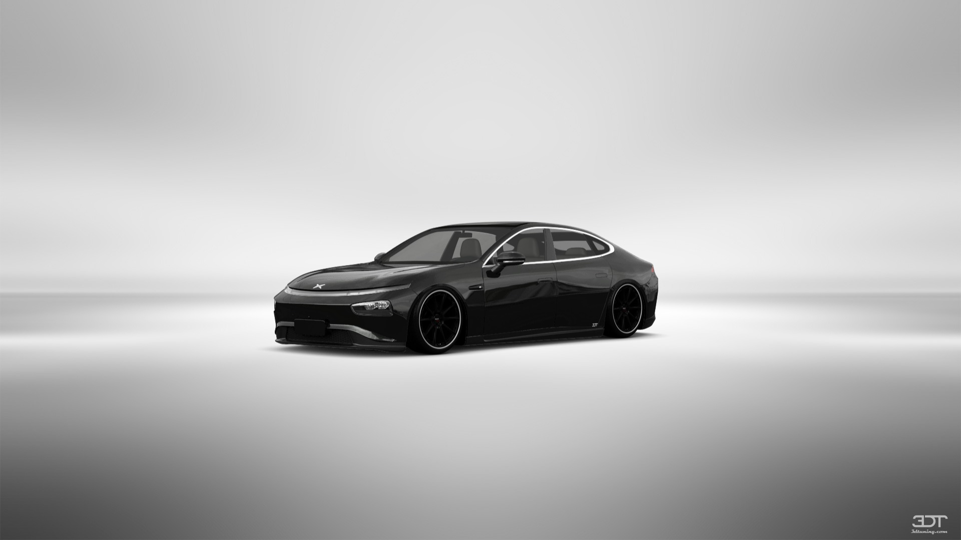 XPeng P7 4 door fastback saloon 2021 tuning