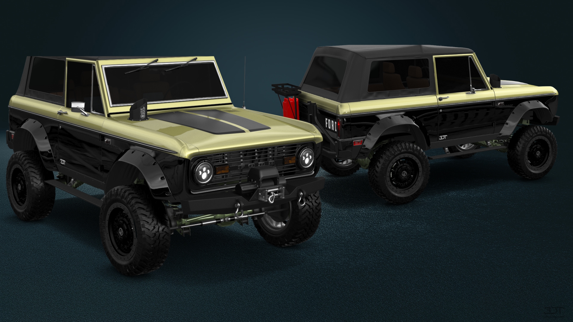 Ford Bronco 3 Door SUV 1965