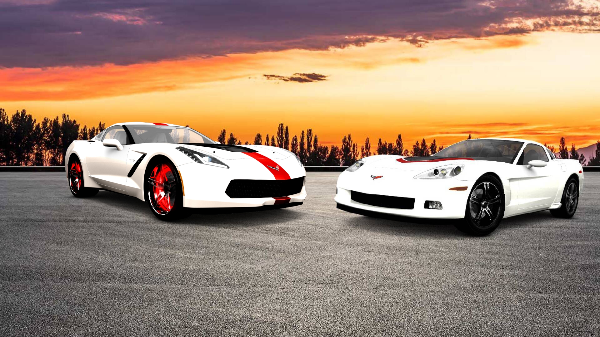 Chevrolet Corvette C7 2 Door Coupe 2015 tuning