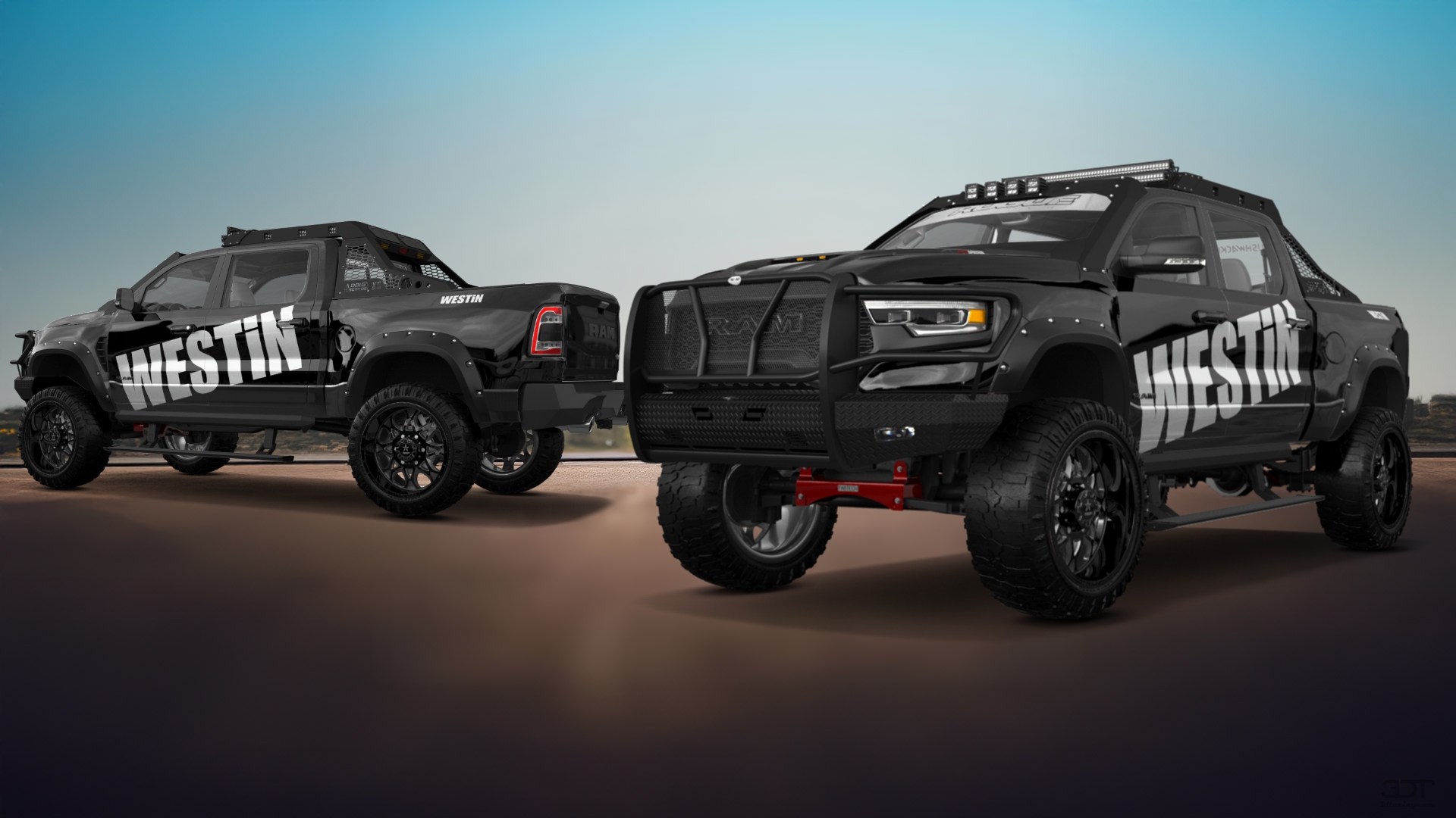 Dodge Ram 1500 TRX 4 Door pickup truck 2021 tuning