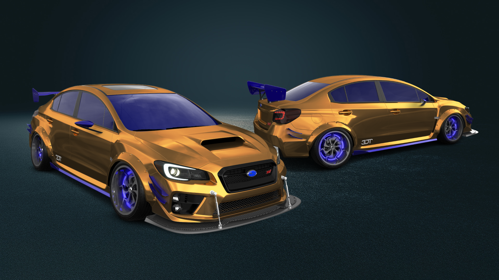 Subaru Impreza WRX STI 4 Door Saloon 2015 tuning