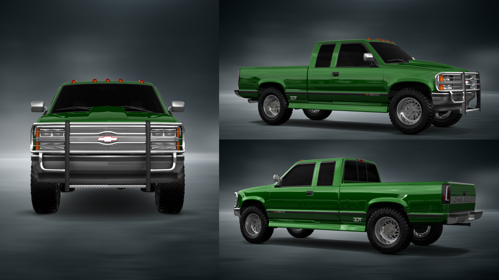 Chevrolet K2500 Extended Cab Pickup 1989 tuning