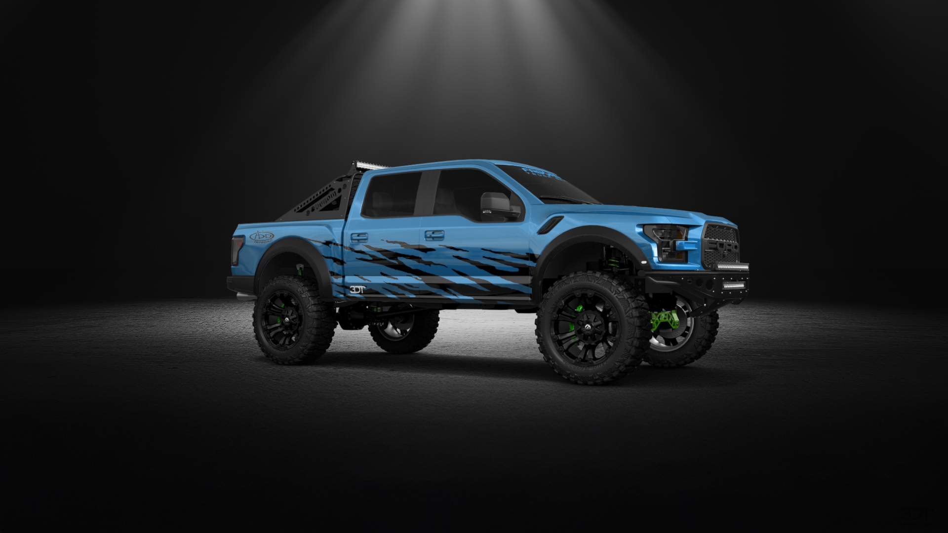 Ford F-150 Raptor 4 Door pickup truck 2017