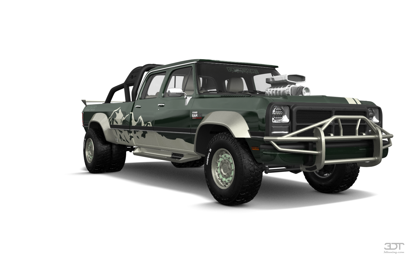 Dodge Ram 350 4 Door pickup truck 1991