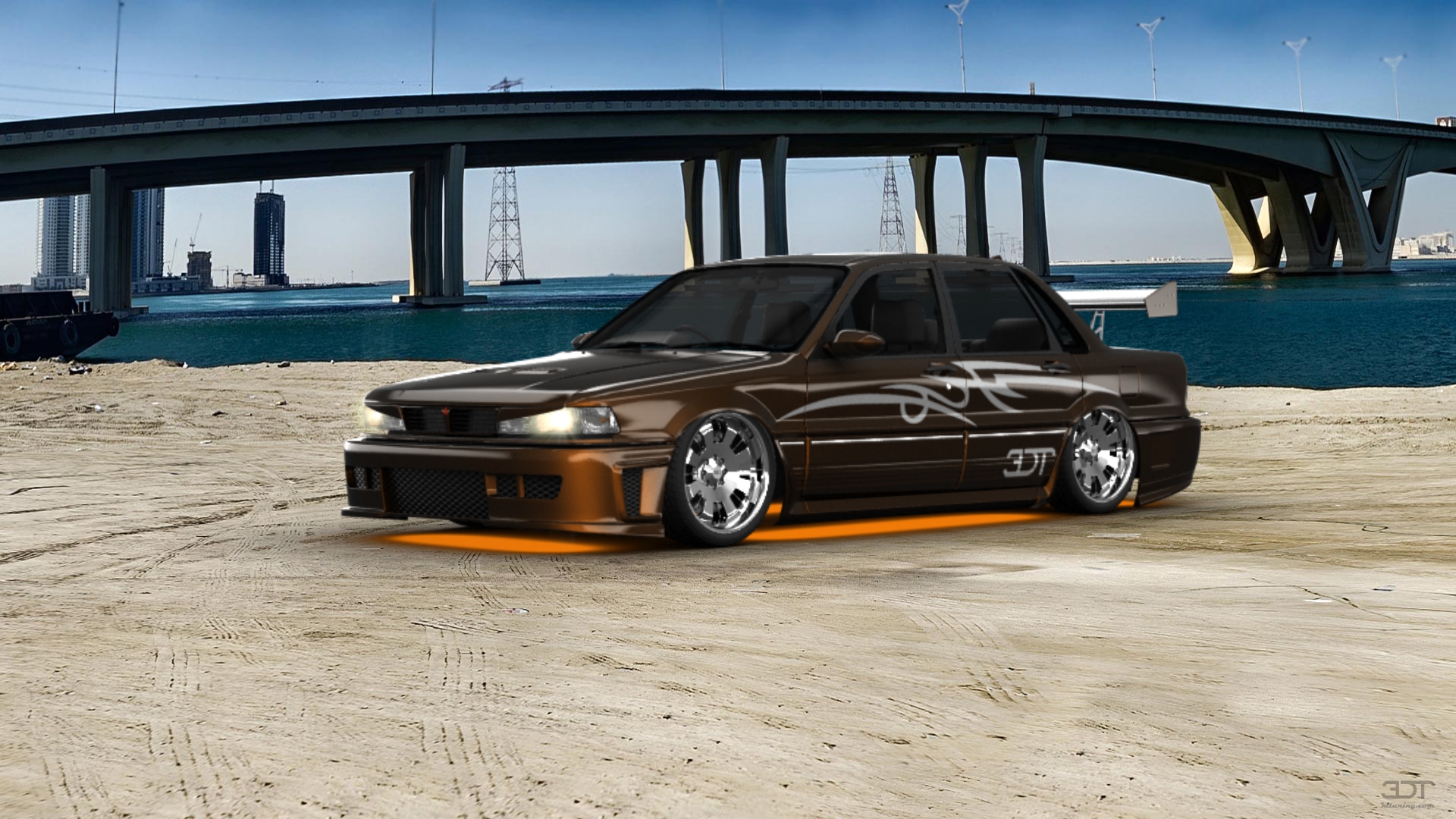 Mitsubishi Galant Sedan 1987 tuning