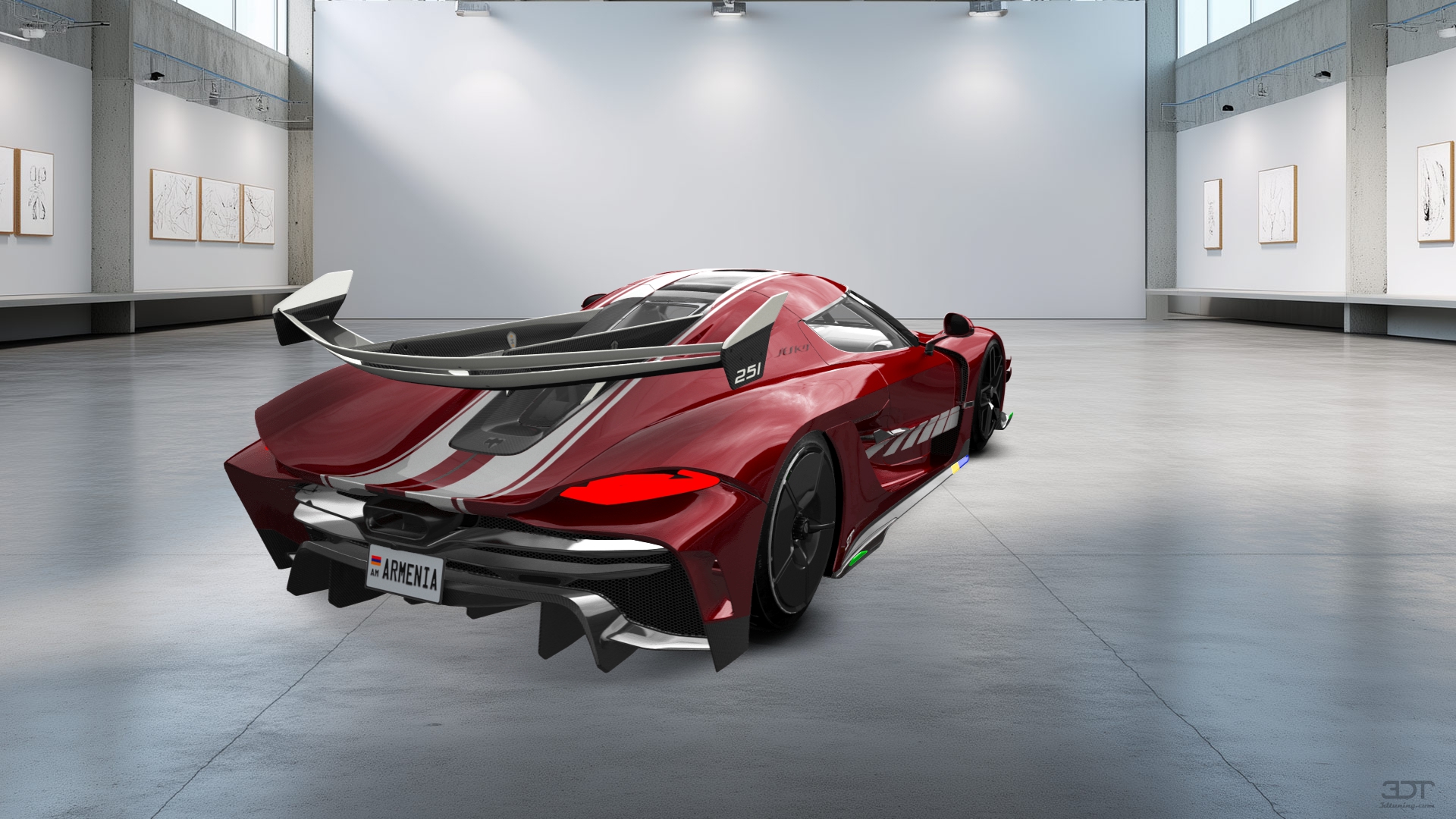 Koenigsegg Jesko 2 door targa top 2020 tuning