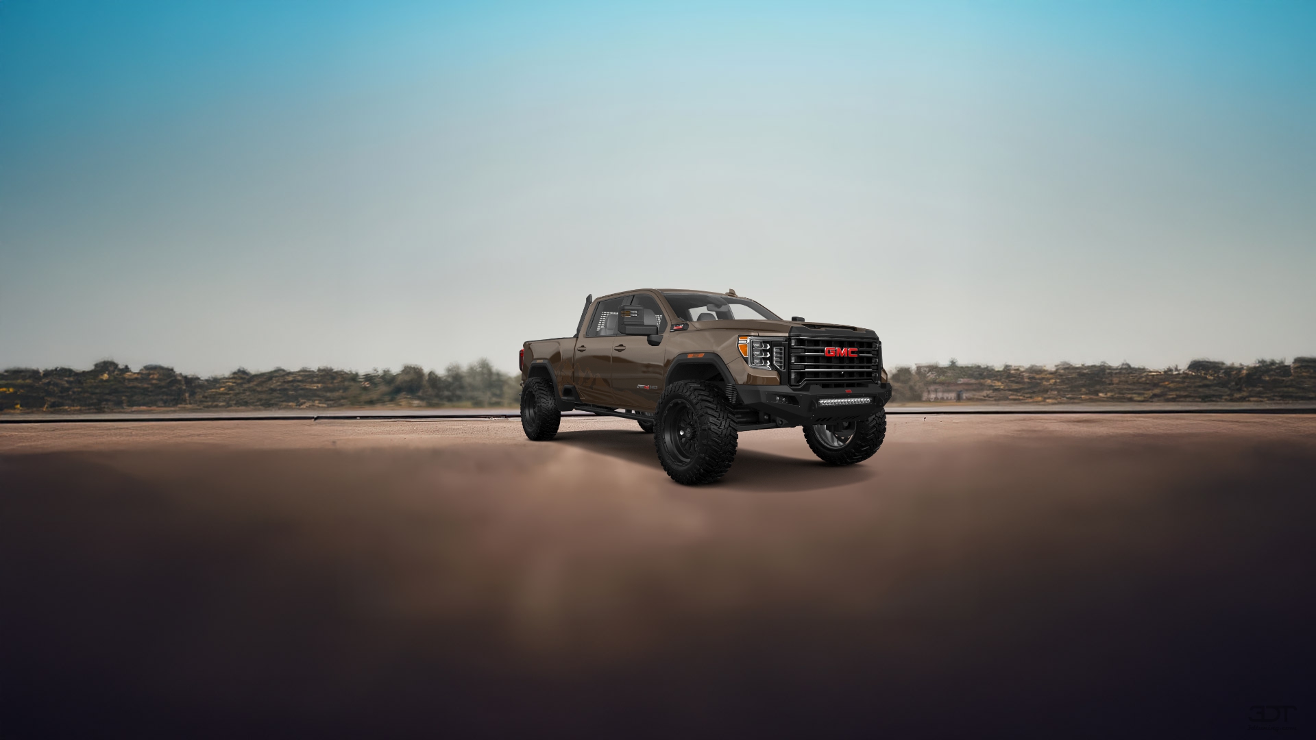 GMC Sierra 2500 HD 4 Door pickup truck 2020 tuning