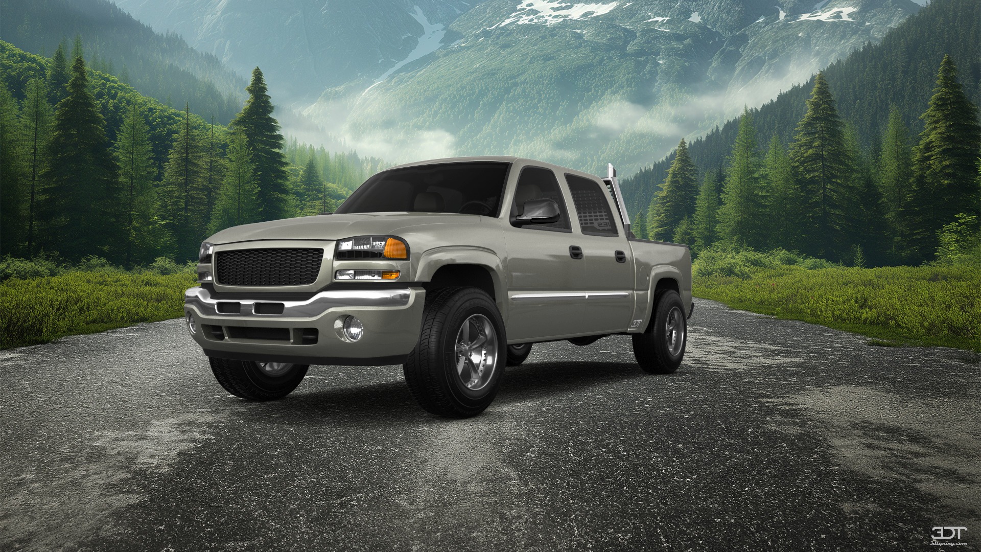 GMC Sierra 1500 Crew Cab Pickup Truck 2000