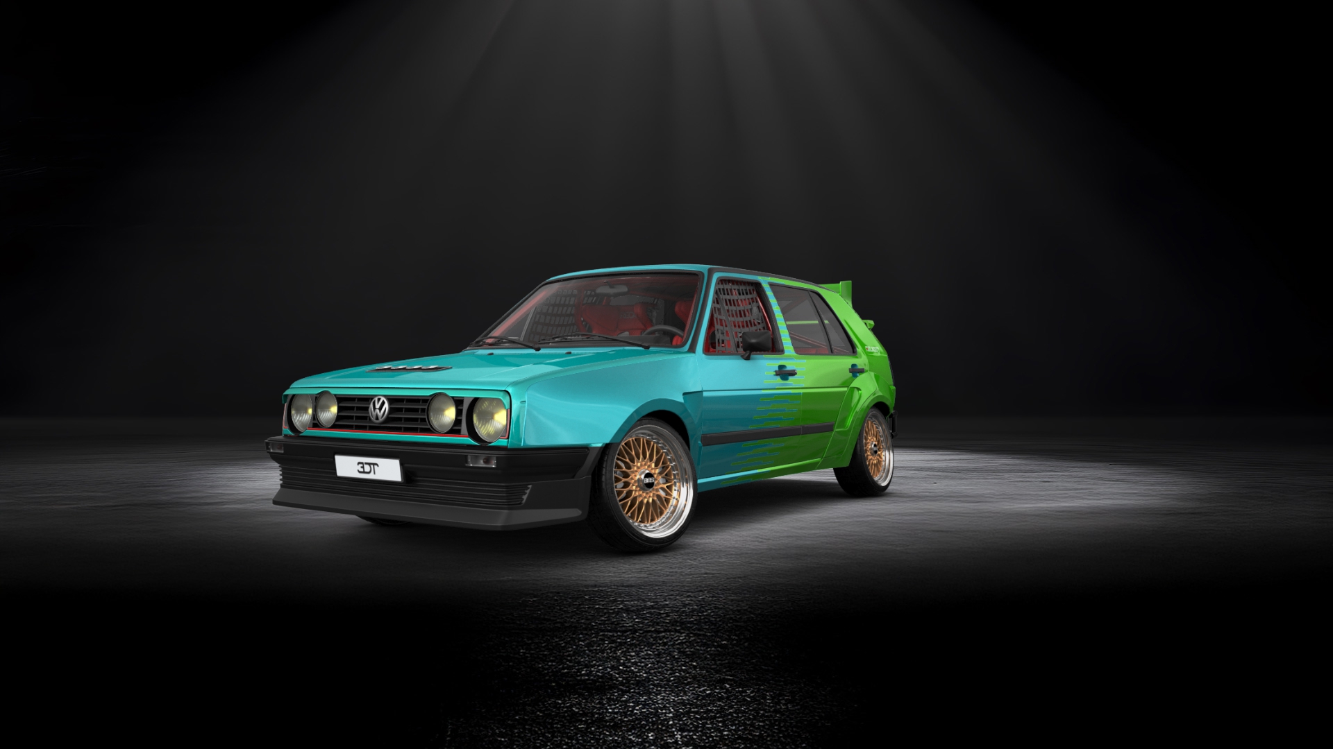 Volkswagen Golf Mk2 5 Door Hatchback 1983 tuning
