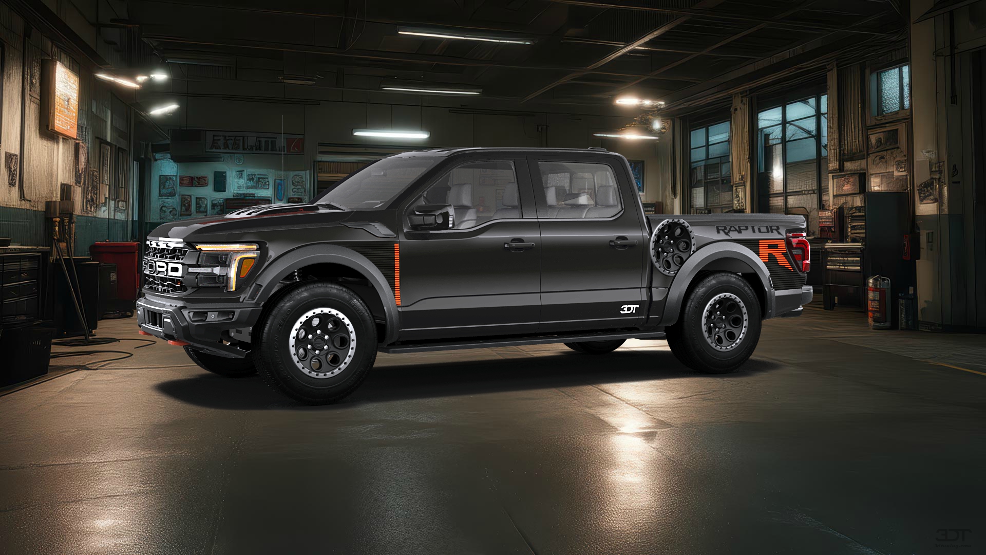 Ford F-150 Raptor 4 Door pickup truck 2024 tuning