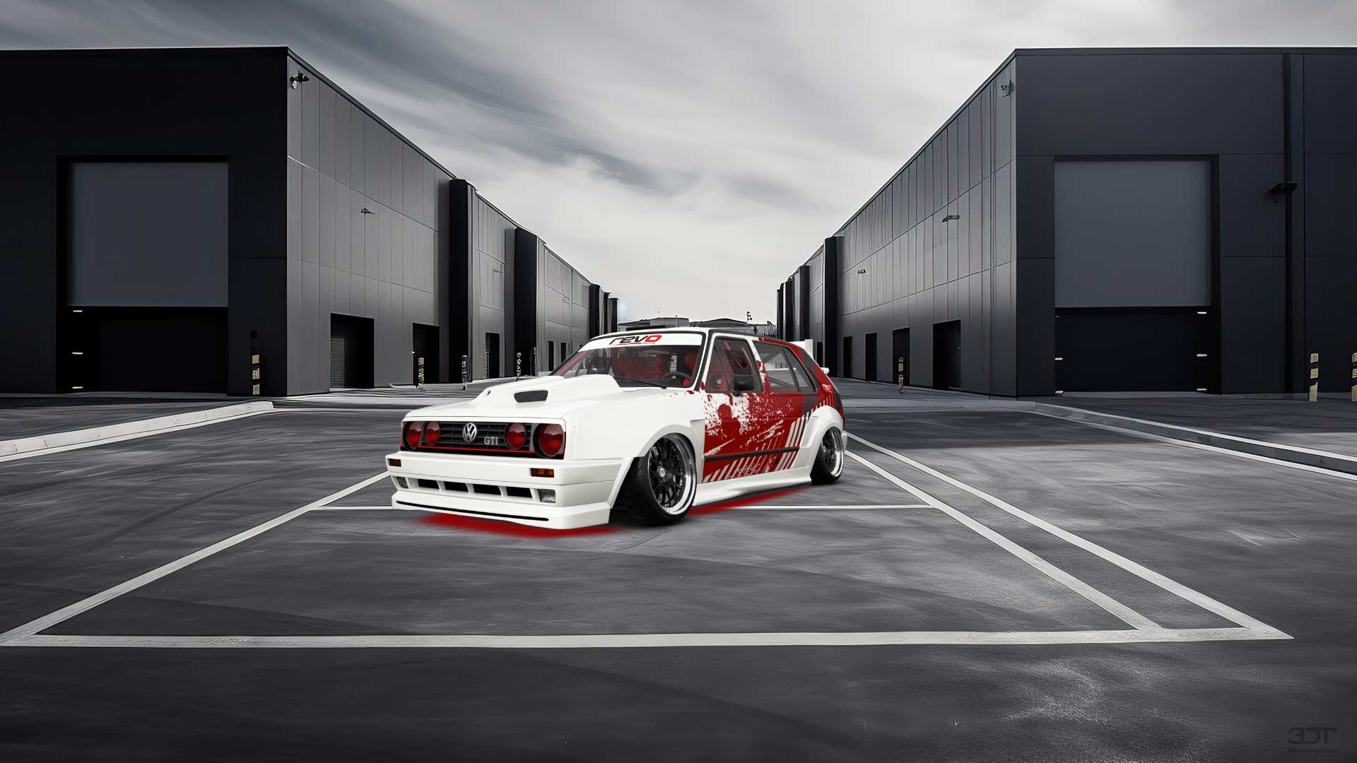 Volkswagen Golf Mk2 5 Door Hatchback 1983 tuning