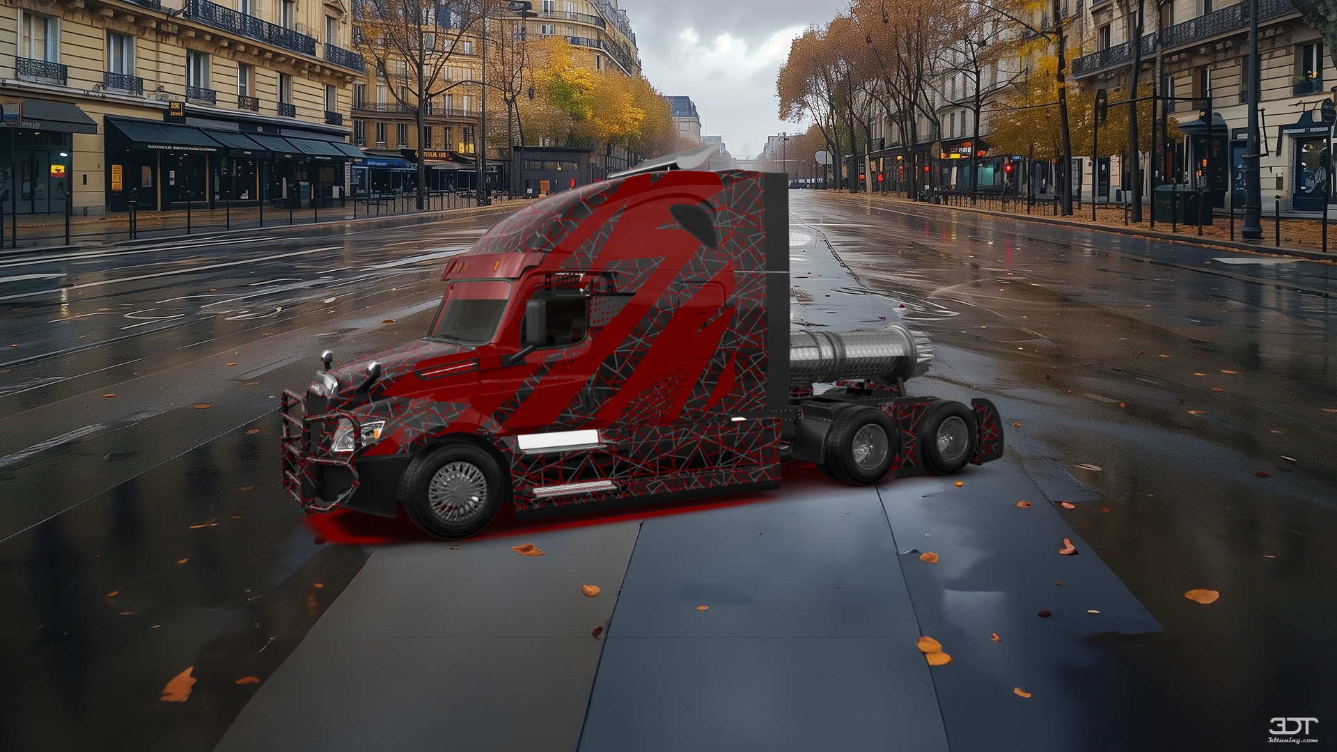 Freightliner Cascadia Sleeper Cab Truck 2018 tuning