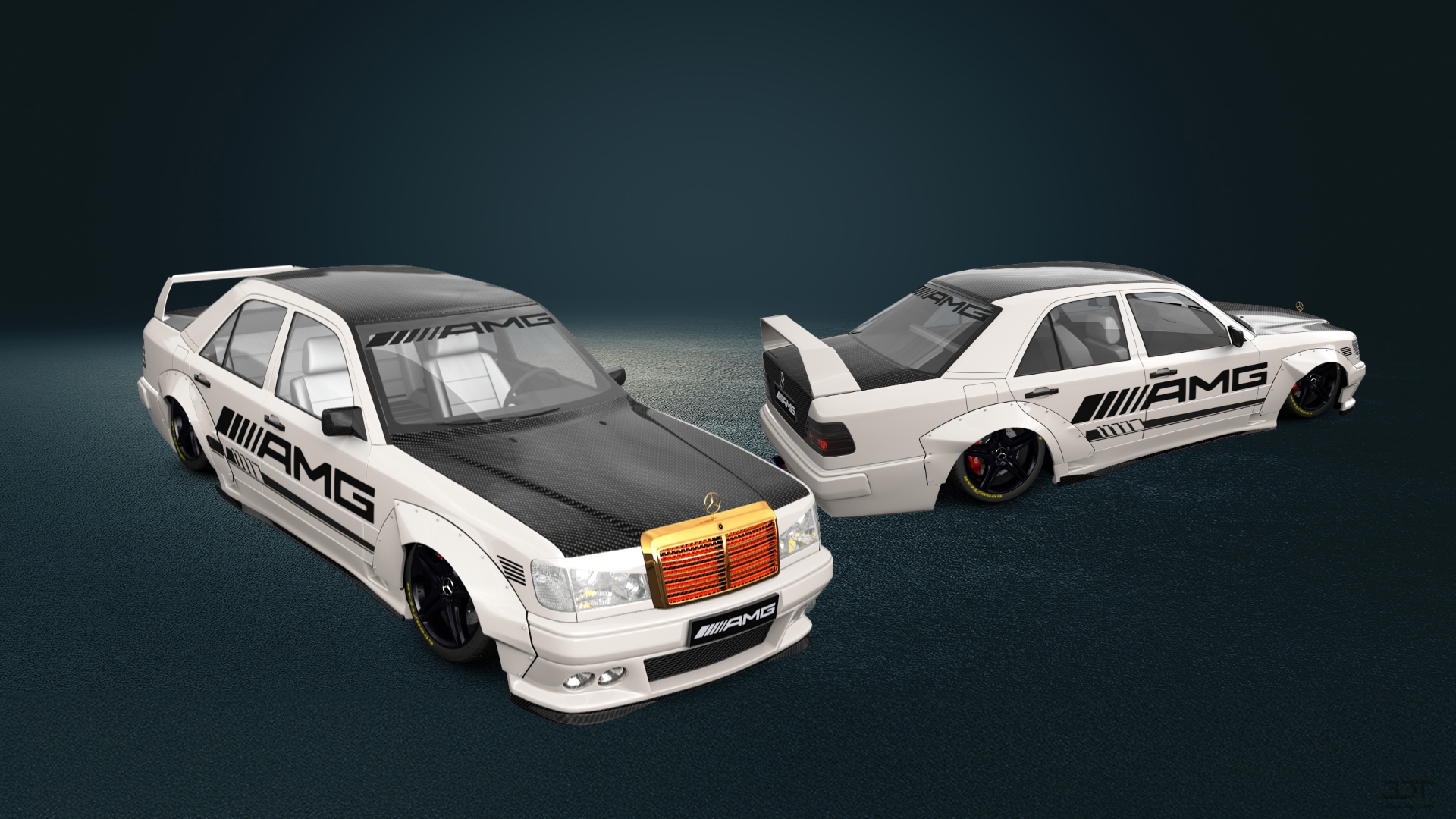 Mercedes E-Class Sedan 1984 tuning