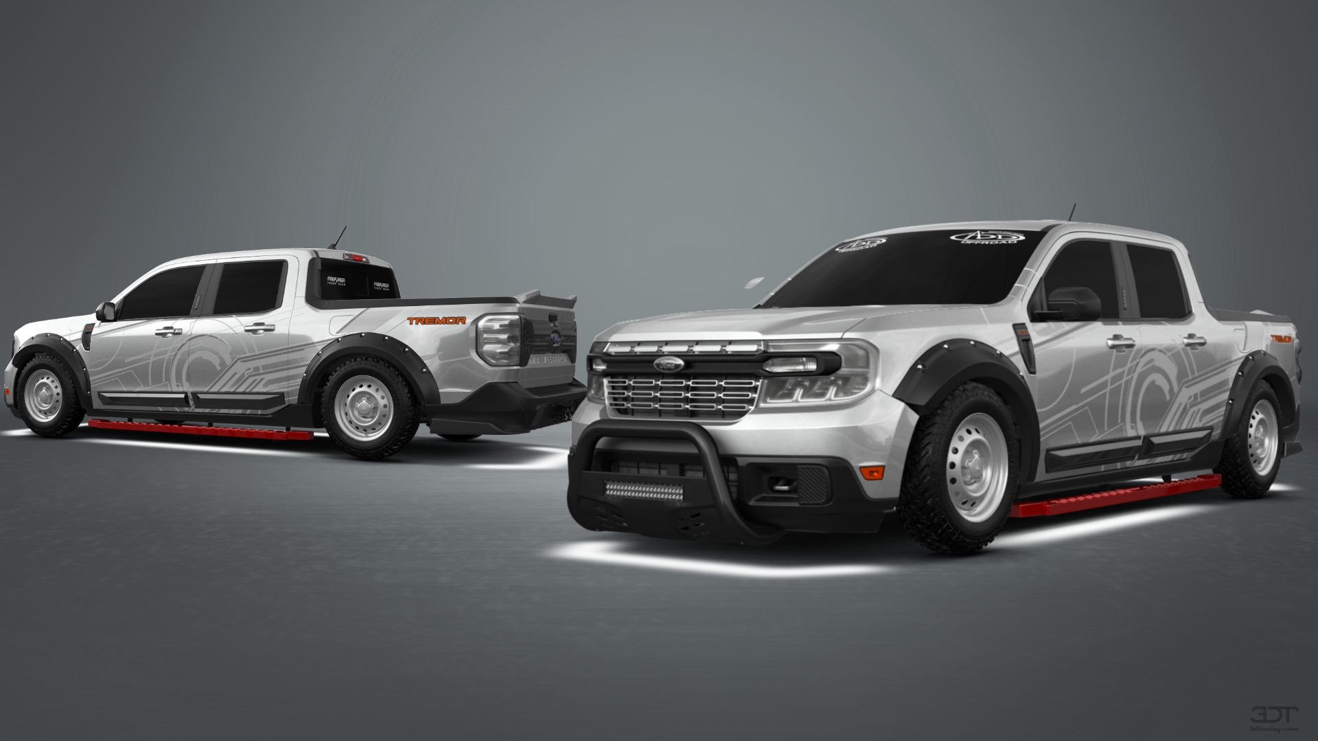 Ford Maverick 4 Door pickup truck 2022 tuning