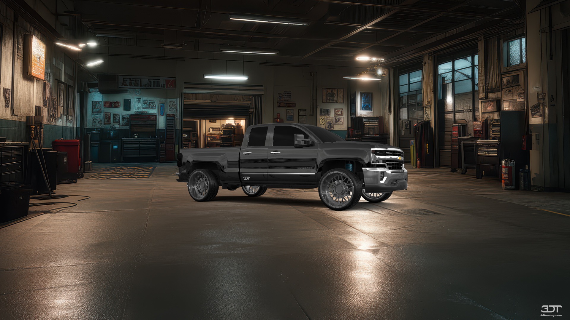 Chevrolet Silverado 1500 6.5 ft box 4 Door pickup truck 2016 tuning