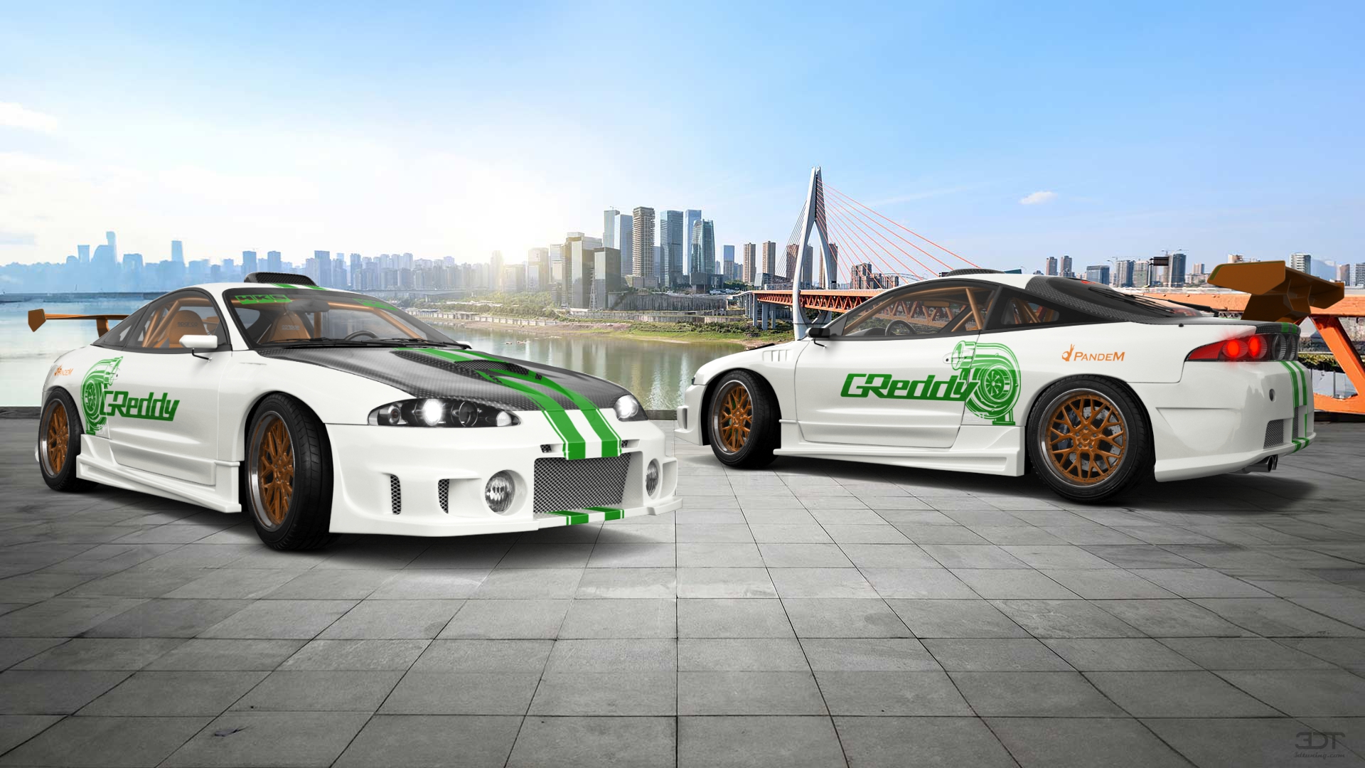 Mitsubishi Eclipse GSX Coupe 1995 tuning