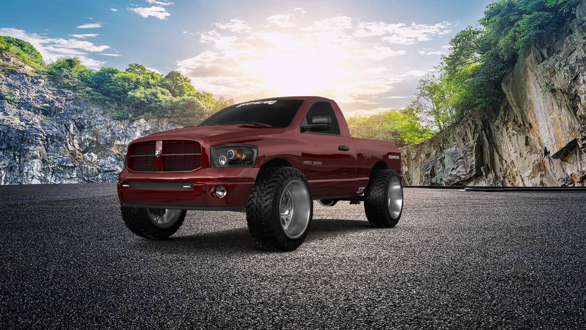 Dodge Ram 1500 6.4 ft box Regular Cab 2 Door pickup truck 2006 tuning