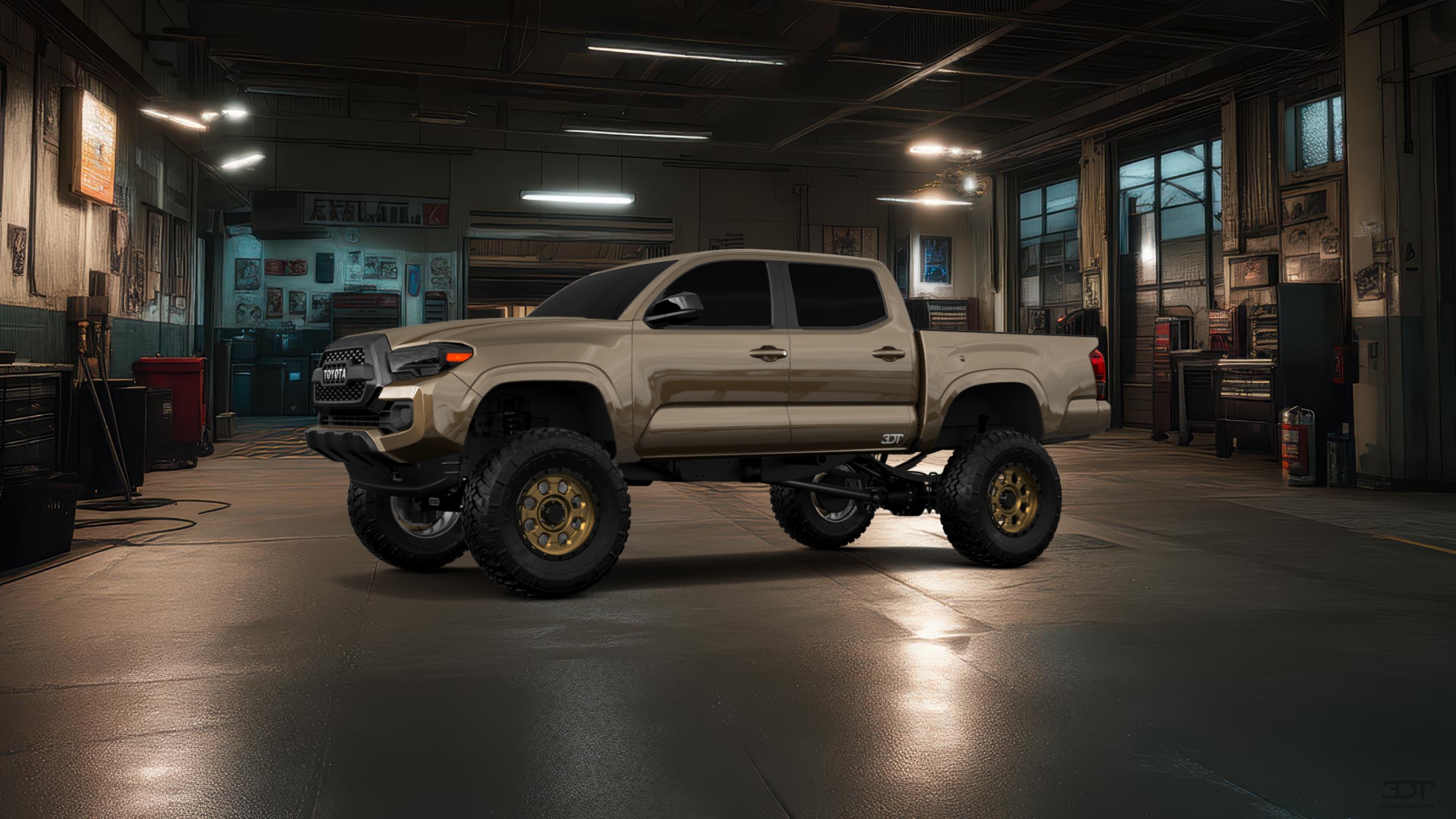 Toyota Tacoma 4 Door pickup truck 2018 tuning