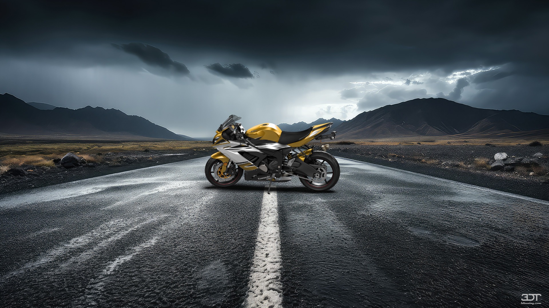 Kawasaki Ninja ZX 6R Sport Bike 2015