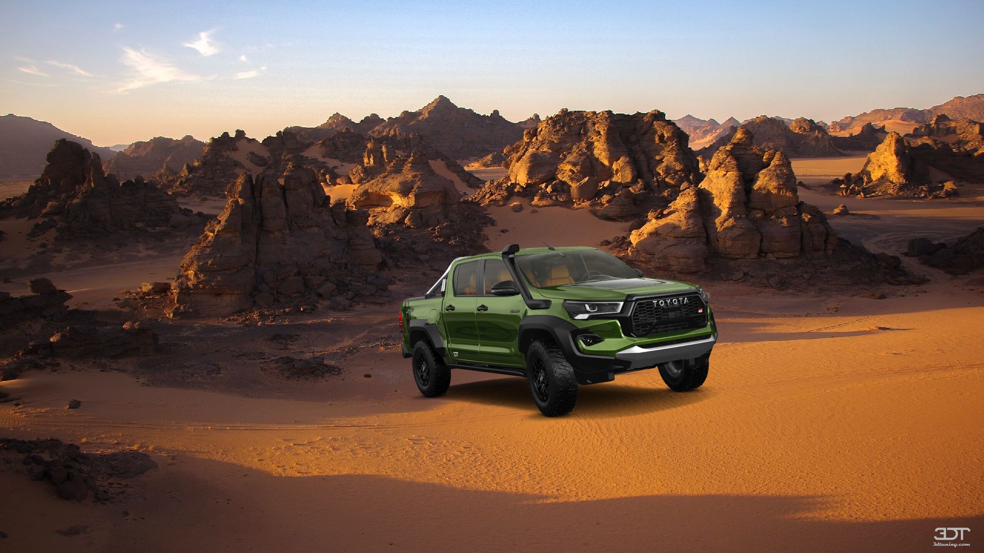 Toyota Hilux Double Cab 4 Door pickup truck 2015 tuning
